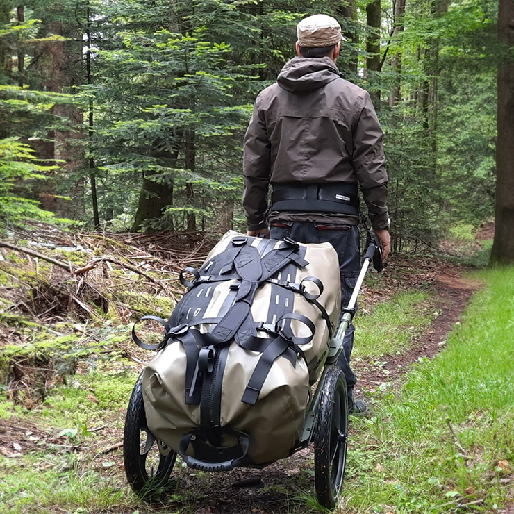 Benpacker X-Ordis im Gelände